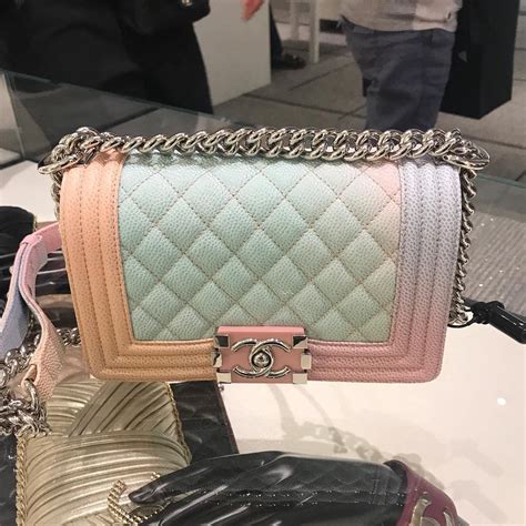 chanel rainbow chanel boy bag|boy chanel bag price.